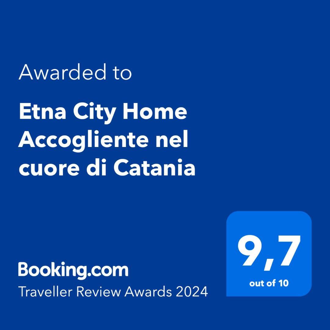 Etna City Home Accogliente Nel Cuore Di CTA Exterior foto
